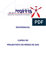 Referencial o Projectista de Redes de Gás