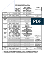 Jadual Waktu Percubaan SPM 2016 Anjuran Bersama MPSM Pulau Pinang