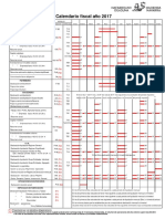 Calendar i of is Cal 20191