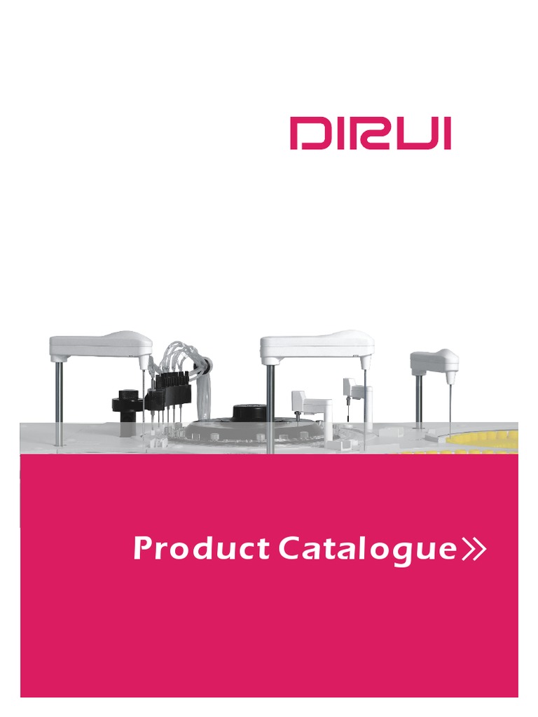 DIRUI Medical Testing Solutions Catalog | PDF | Alanine Transaminase ...