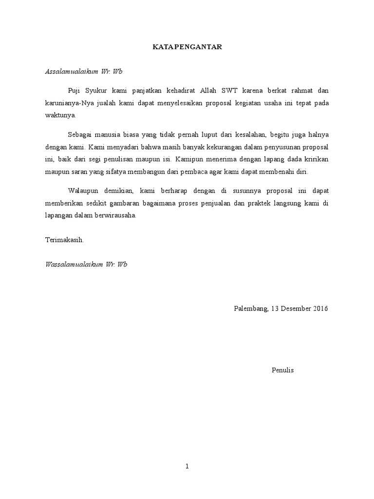 Laporan Kegiatan Usaha