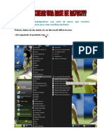COMO CREAR UNA BASE DE DATOS