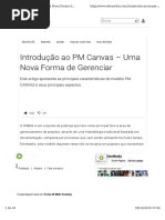 Introdução Ao PM Canvas