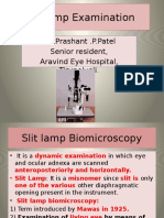 Slitlampexaminationlecture 140828092025 Phpapp02