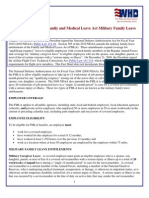 FMLA Fact Sheet