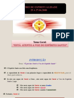 Hora de Ouvir o Espirito Santo