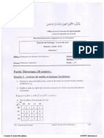 Examen de Passage 2015 TRI V1