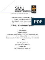 Library Management System Project Report