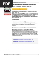 Download 0133029697 Managing Human Resources 8th Edition by cookiebgood SN337849510 doc pdf