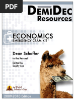 Download Economics Cram Kit by youhaditcoming92 SN33785237 doc pdf
