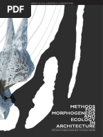 Methods for Morphogenious and Egology in Architecture
