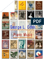 Cobb George Linus. Piano Music. 58 Scores + Midi