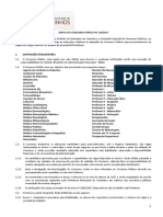 Edital 001 2017 Do Concurso Prefeitura de Cravinhos SP PDF