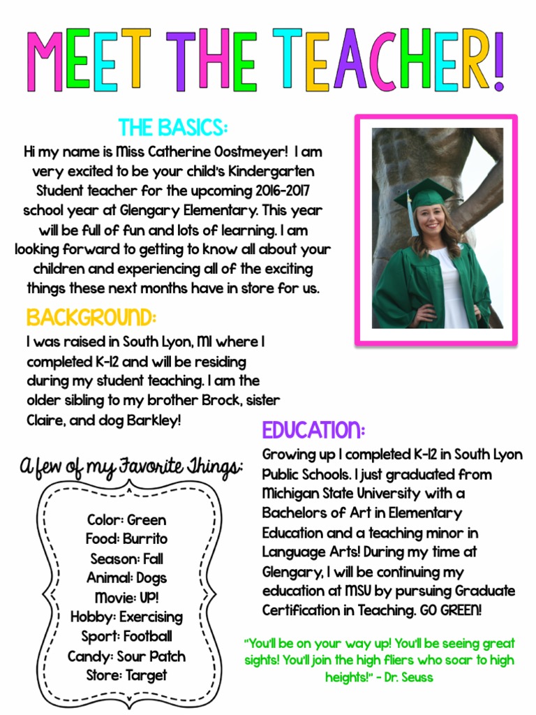 Glengary Elementary Letter of Intro PDF