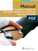 Manual para El Cuidado Integral de PErsonas Adultas en El Primer Nivel de Atencion