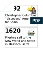 Christopher Columbus "Discovers" America For Spain