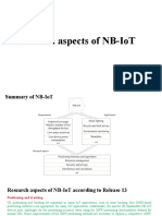 Research Aspects NB-IoT