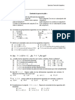 Ejercicios de Teoria de Conjuntos