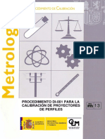 Di-001 Calibracion Proyectores de Perfiles 2