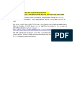 30.) Falsified Price Verification Report, Oct-2007, With IPV Head Sign-Off