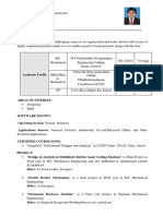 R S Gokul Prasad Resume PDF