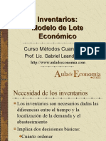 Inventarios-EOQ