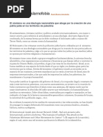 Sionismo e Islamofobia Ángel Álvarez Hernández