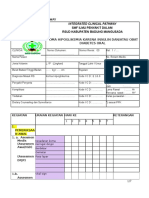 CLINICAL PATHWAY FORMkoma Hipoglikemi - RSUD Badung Mangusada 01 2017