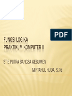 Fungsi Logika Excel