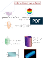 Intersection of Two Surfaces