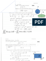 Past Exam Q Surface Integrals