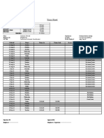 Time Sheet For The Month of Aug - Sep 16