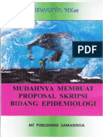 Siswanto Buku Mudahnya Membuat Skripsi Epidemiologi Edisi Revisi