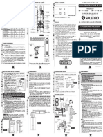 Manual de Uso Calefon Master 10 13l Tfi