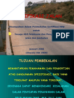 Spesifikasi Jalan DPP Hpji 2009