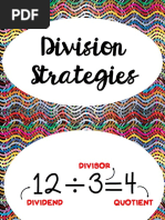 Division Strategies Posters