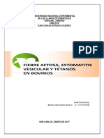 Aftosa, Estomatitis y Tétano (Bartolo Hernández-Unellez) (Autoguardado)