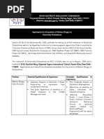 Notification DERC Advisor Posts