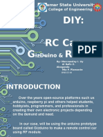 DIY RC Car using Gizduino & RF Module