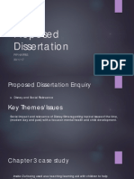 Proposed Dissertation