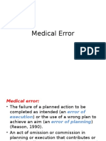 Medical Error