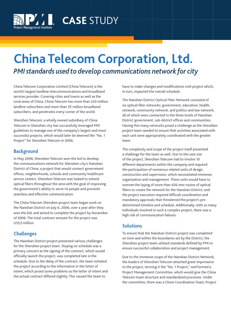 Project management case study assignment image