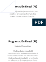 Programacion Lineal PL