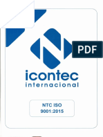 NTC Iso 9001 - 2015 PDF