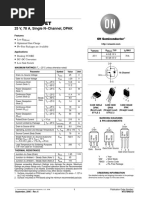 NTD78N03 Power MOSFET: 25 V, 78 A, Single N Channel, DPAK