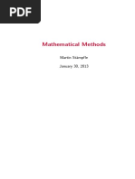 Numerische Methoden Lecture Notes