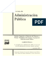 Revista de Administración Pública Gabino - Fraga PDF