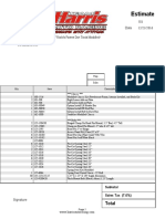 Racecar Purchase Invoice Example