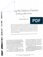 Bullimore P. (2003) Altering The Balance of Power