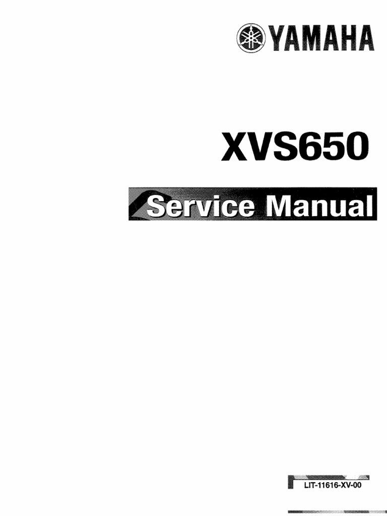 2007 yamaha v star 650 manual